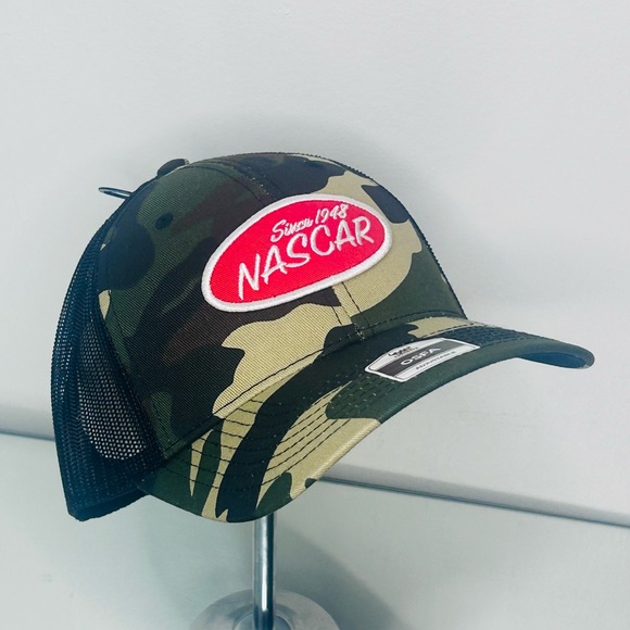 Nascar Other - Nascar Kids Green Camouflage Hat
